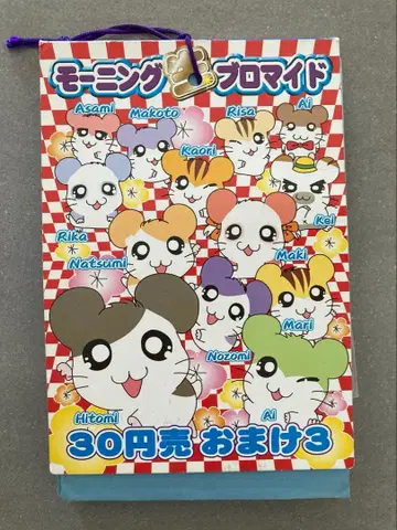 초레어! 희귀! 꼬마햄찌 모닝 생 브로마이드