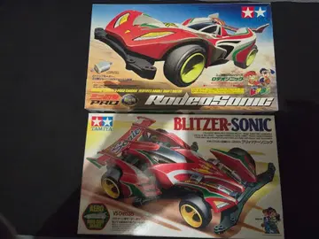 블리츠 소닉 로데오 소닉 + 덤 미니 사륜구동 타미야