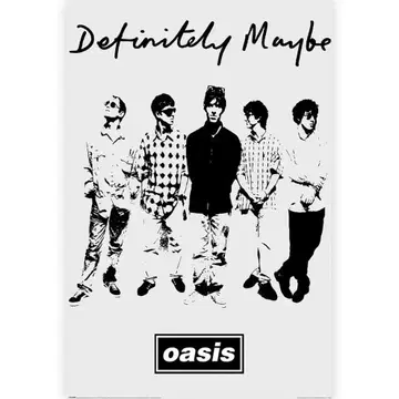 OASIS 특대형 포스터 새상품 오아시스 Definitely Maybe