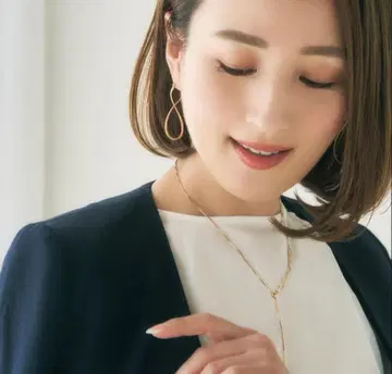 lunoa. 레이나 호시 심플 골드 목걸이