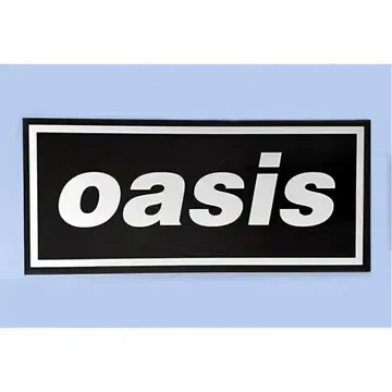 오아시스 로고 특대형 포스터 새상품 정품 oasis uk rock