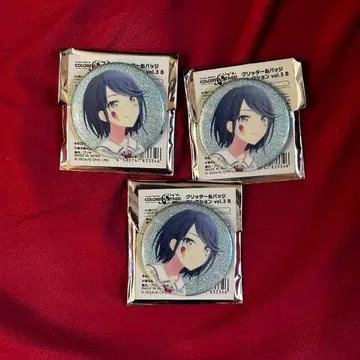 프로세카 호시노 이치카 캔뱃지 카라페스 3B vol.3 B 3개 세트