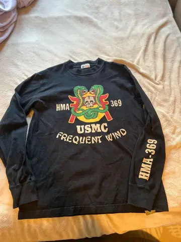 버즈릭슨 블랙 긴팔 티셔츠 M