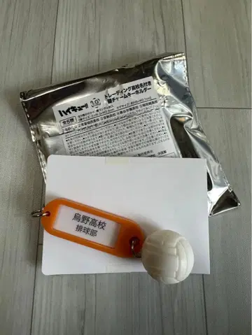 트레이딩 고등학교 이름 포함 열쇠 참 키링 카라스노 하이큐