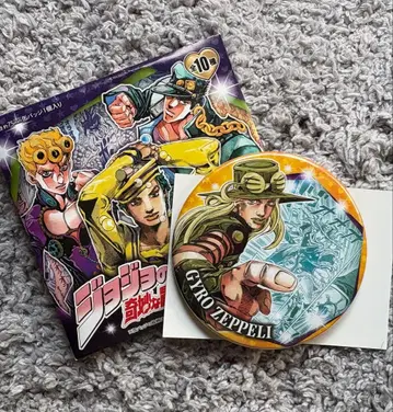 [ 미사용 ] 죠죠전 캔뱃지 자이로 체펠리