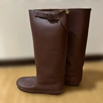 코스 KOOS 가죽 롱 부츠