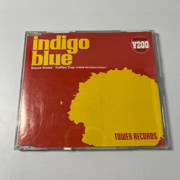 [오비 포함] indigo blue 타워 레코드 한정판 CD 인디고 블루
