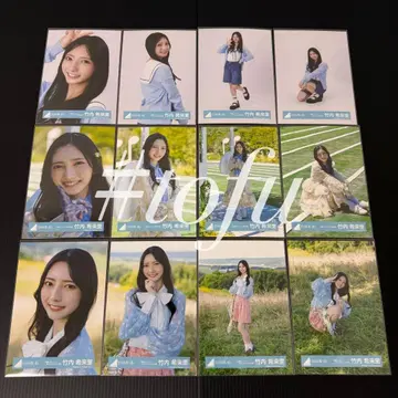 히나타자카46 타케우치 키라리 [ 부탁 바흐! ] 브로마이드 12종 컴프