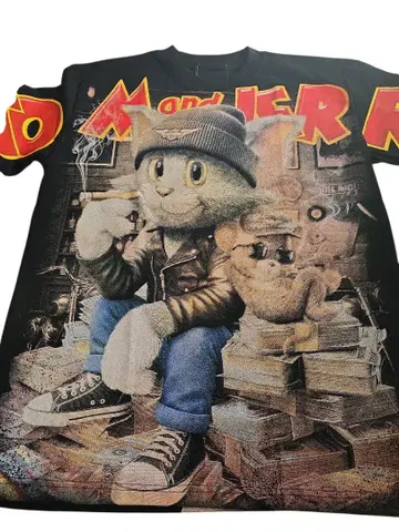 톰과 제리 Harley-Davidson T셔츠