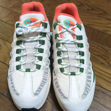 에어 맥스 95 ERA 스니커즈 화이트/오렌지/그린