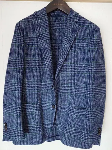 LARDINI 글렌체크 이지 자켓 44