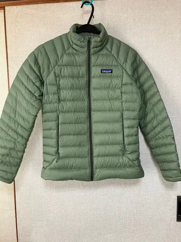 Patagonia 다운 자켓 올리브 그린 여성용 XS 거의 새상품