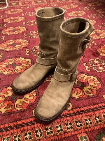 [ 비브람 밑창 교환 완료 ] 부테로 스웨이드 엔지니어 부츠