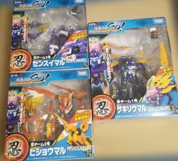 트랜스포머 GO 닌자 팀 세트 참죠 합체