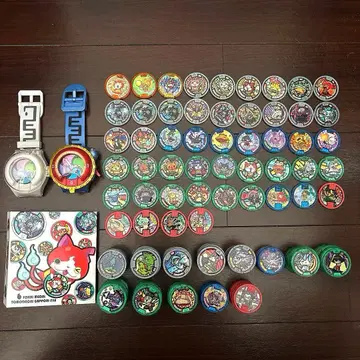 요괴워치 요괴 메달 초대 제로시키 166개 묶음 판매