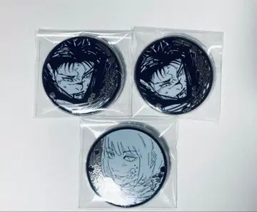 주술회전 실버 캔뱃지 쵸소우 우라우메