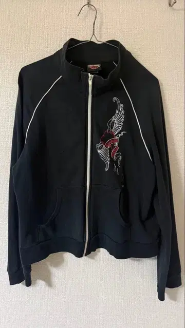 Harley-Davidson 지퍼 맨투맨 2XL