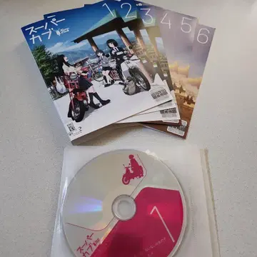 슈퍼커브 렌탈 중고 DVD 전 6권