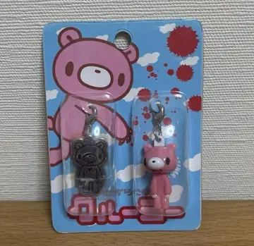 장난꾸러기 곰 그루미 마스코트 참 키링