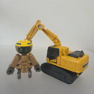 토미카 히어로즈 잡레이버 코마츠 유압 셔블 미니카 굴삭기