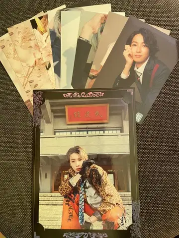 류구조 토미타 유키 무도관 사진 브로마이드 9장 묶음 판매 세트