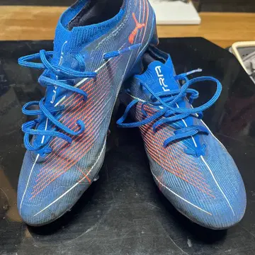 Puma Ultra 축구화 스파이크 파랑빨강