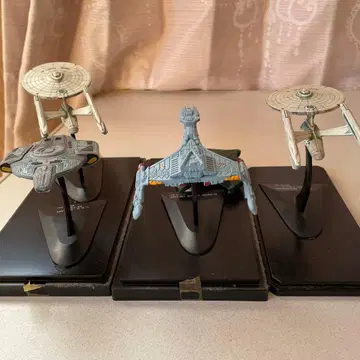 스타트렉 우주선 피규어 3체 세트