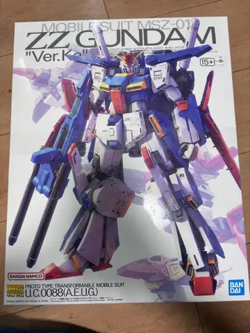 MG ZZ건담 Ver.Ka 미개봉 새상품