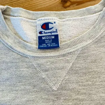 레어 챔피온 맨투맨 파랑 택 90's MADE IN 멕시코