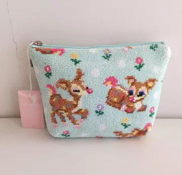 페일러 툰툰밤비노 도트 보트형 파우치 대 택 포함 새상품