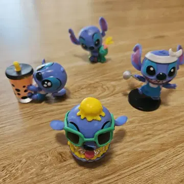 스티치 피규어 4개 세트