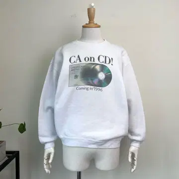 90s USA CA on CD! 맨투맨 IT계 빈티지 구제 의류