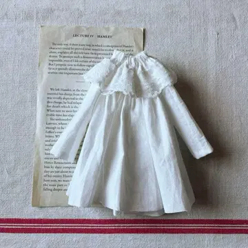 화이트 레이스 원피스 브라이스 아웃핏 핸드메이드 네오 브라이스 의류