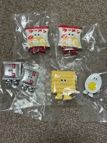 오레타치 봉지라면 마스코트 피규어 가챠
