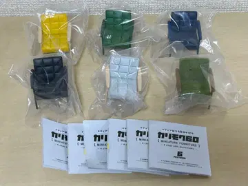 카리모쿠60 미니어처 퍼니처 K 체어 60주년 기념 전6종 컴프