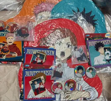 주술회전 세가 럭키 쿠지 빅 쿠션 이타도리 후시구로 노바라