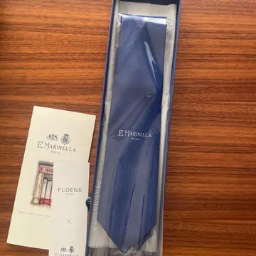 미사용 새상품 E. Marinella 실크 넥타이
