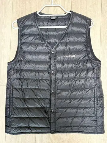 몽벨 스페리오 다운 V넥 베스트