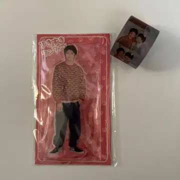 키시 유타 아크릴 스탠드&마스킹 테이프 스키스키 완완