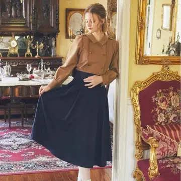 Maison de FLEUR Petite Robe canone 스커트