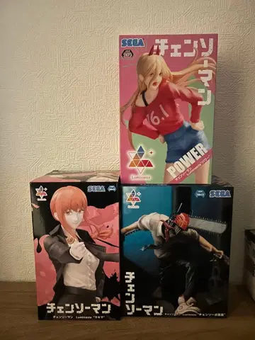 SEGA 루미나스타 체인소 맨 피규어