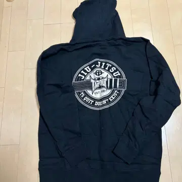 주짓수 후드티 TAPOUT Jiu-Jitsu 블랙 후드티