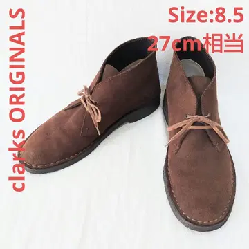 클락스 오리지널스 스웨이드 데저트 부츠 다크 브라운 27cm 상당