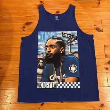 [ SHAKA WEAR ] Nipsey Hussle 탱크탑 랩 T 2XL