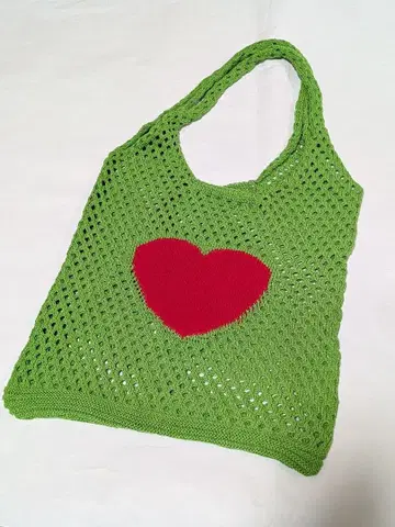 크로셰 뜨개질 토트백