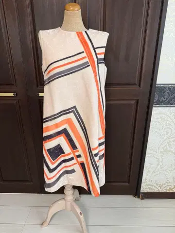 슬리브리스 미니 원피스 다이어그램