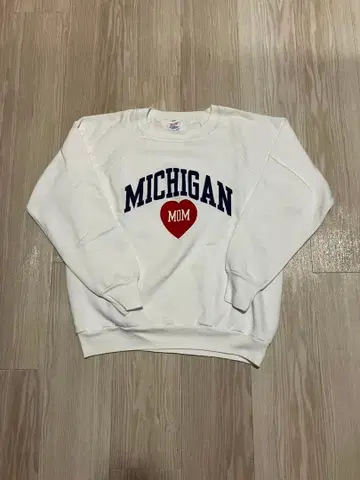 80s Champion MICHIGAN MOM 맨투맨 트리코 태그