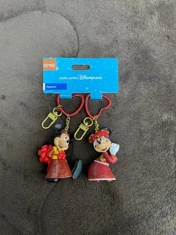 홍콩 디즈니랜드 미키 미니 키링