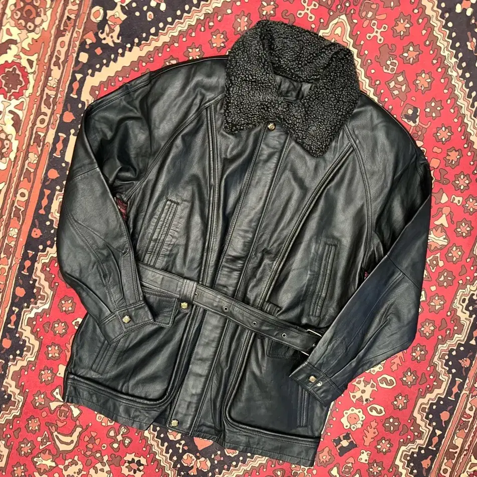 COOR | 쿠어 Coor / Highneck Shearling Mixed MA-1 / L #쿠어,#Coor