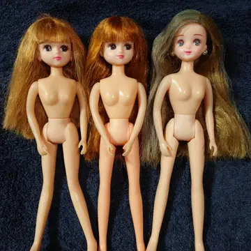 [새상품급] 리카짱 인형 등 3체 세트 타카라토미